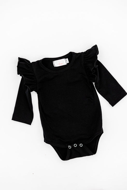 black-l-s-flutter-bodysuit Mila &  Rose - Sophia's Style--3-6M--2